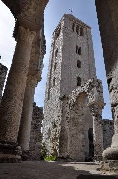 Bell tower and the ruins of church of St. John the Evangelist 8